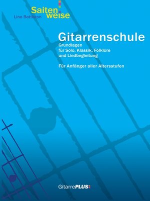 cover image of Gitarrenschule Saitenweise